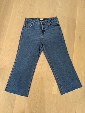 H&M High-Rise Wide Leg Women’s Jeans - (Size 16)